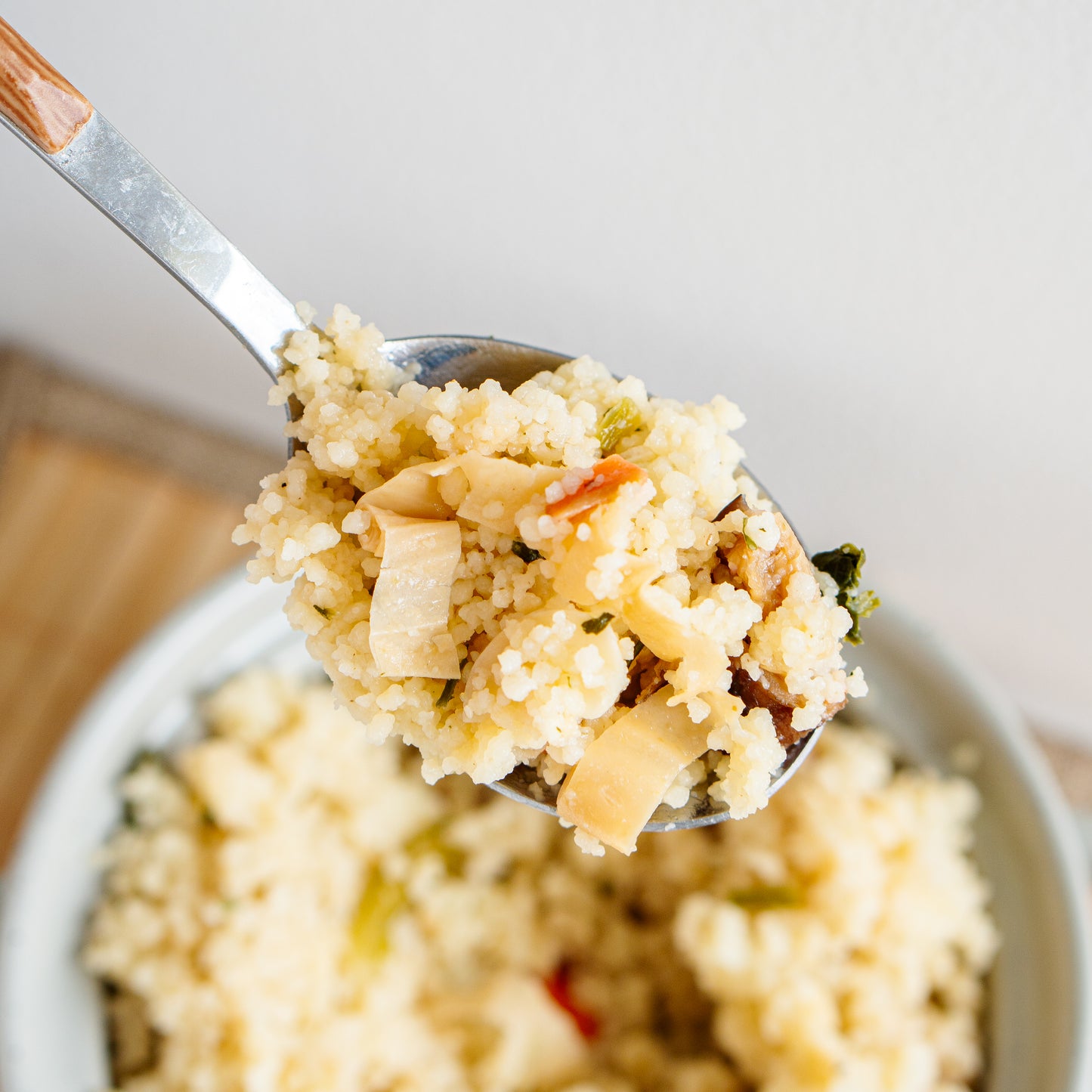 Couscous Mushroom and Vegetable