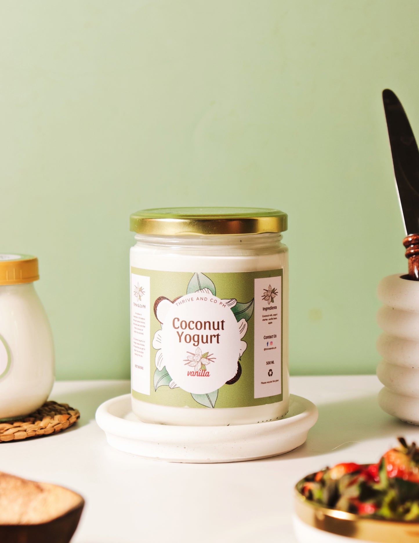 Vanilla Coconut Yogurt